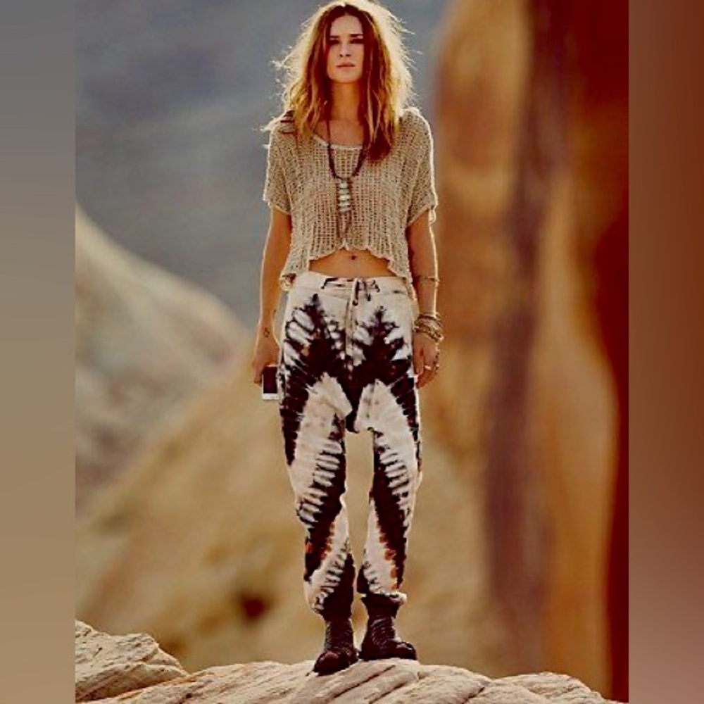 One teaspoon for Free people Tie dye harem pants size S